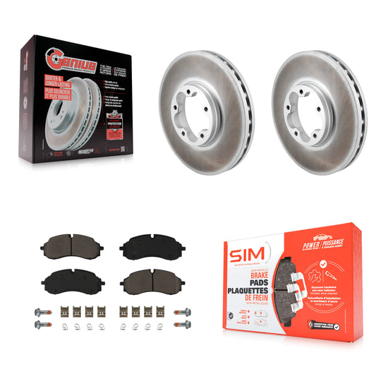 Disc Rotors and Semi-Metallic Brake Pads Kit-KGS-102821