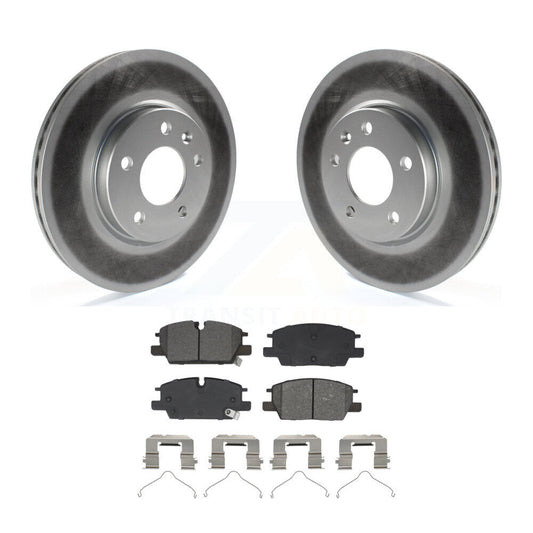Coated Disc Rotors and Semi-Metallic Brake Pads Kit-KGS-102834 - Kit.bestparts.ca