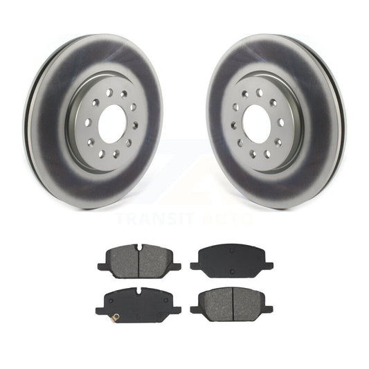 Coated Disc Rotors and Semi-Metallic Brake Pads Kit-KGS-102835 - Kit.bestparts.ca