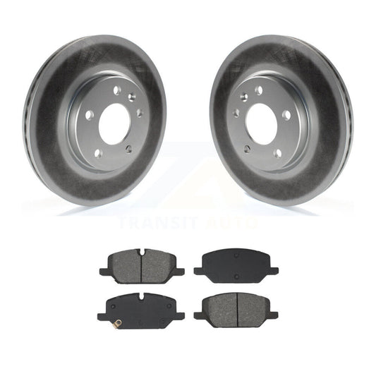 Coated Disc Rotors and Semi-Metallic Brake Pads Kit-KGS-102836 - Kit.bestparts.ca
