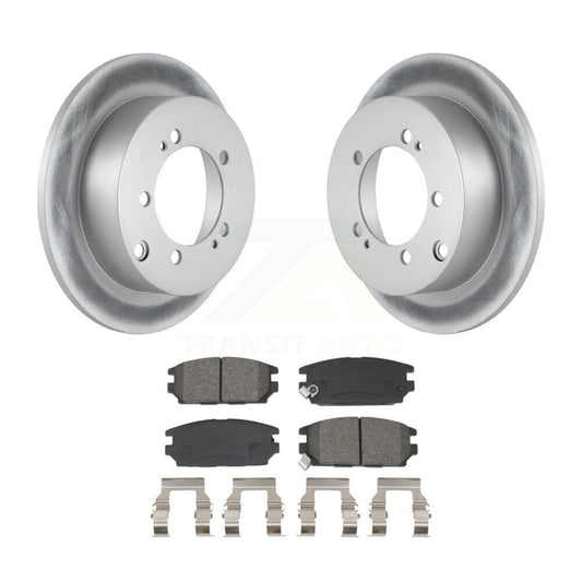 coated disc rotors and semi metallic brake pads-kgs-102854 - Kit.bestparts.ca