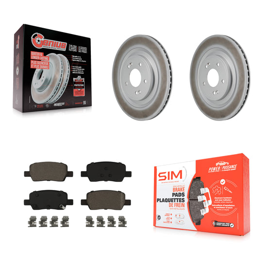 Disc Rotors and Semi-Metallic Brake Pads Kit-KGS-102857