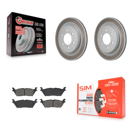 Disc Rotors and Semi-Metallic Brake Pads Kit-KGS-102866