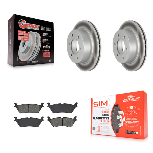Disc Rotors and Semi-Metallic Brake Pads Kit-KGS-102867