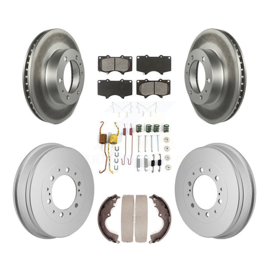 Coated Disc Rotors and Semi-Metallic Brake Pads Kit-KGS-102872 - Kit.bestparts.ca