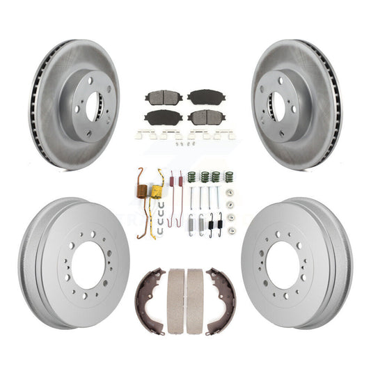coated disc rotors and semi metallic brake pads-kgs-102873 - Kit.bestparts.ca