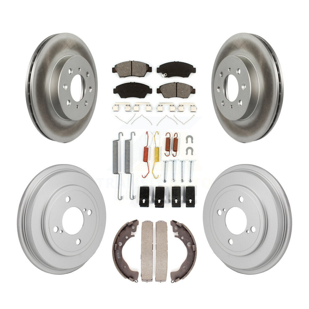 Coated Disc Rotors and Semi-Metallic Brake Pads Kit-KGS-102875 - Kit.bestparts.ca Kit.bestparts.ca