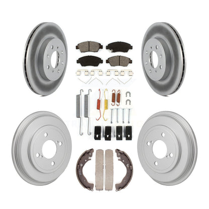 Coated Disc Rotors and Semi-Metallic Brake Pads Kit-KGS-102876 - Kit.bestparts.ca