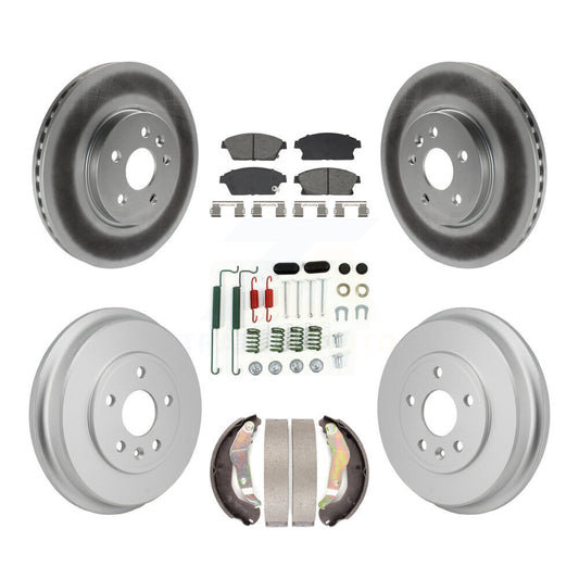 Coated Disc Rotors and Semi-Metallic Brake Pads Kit-KGS-102879 - Kit.bestparts.ca