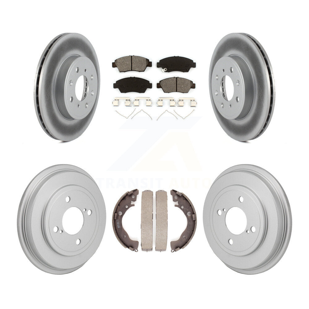 Coated Disc Rotors and Semi-Metallic Brake Pads Kit-KGS-102882 - Kit.bestparts.ca Kit.bestparts.ca