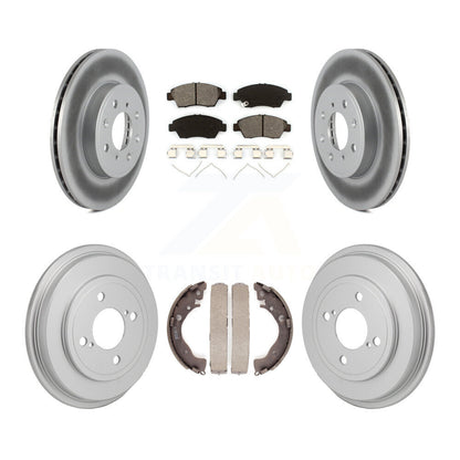 Coated Disc Rotors and Semi-Metallic Brake Pads Kit-KGS-102882 - Kit.bestparts.ca