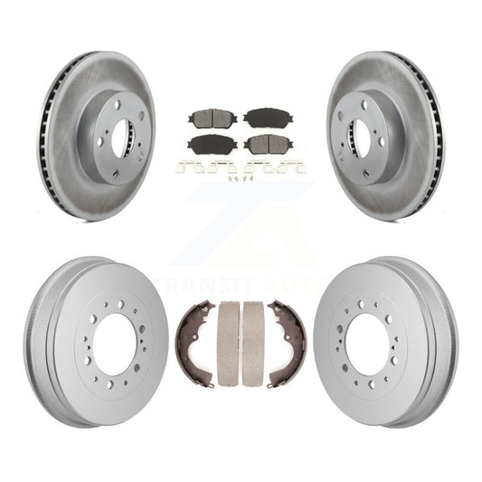 coated disc rotors and semi metallic brake pads-kgs-102884 - Kit.bestparts.ca