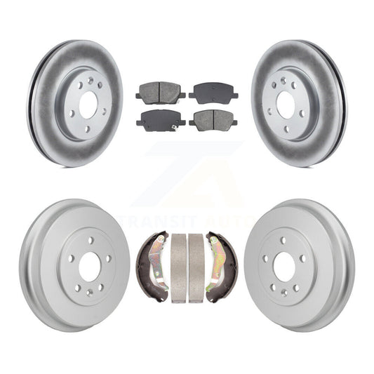 Coated Disc Rotors and Semi-Metallic Brake Pads Kit-KGS-102888 - Kit.bestparts.ca
