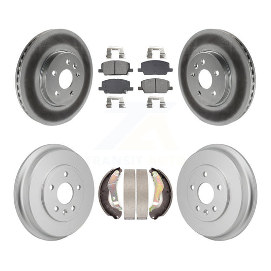 Coated Disc Rotors and Semi-Metallic Brake Pads Kit-KGS-102889 - Kit.bestparts.ca