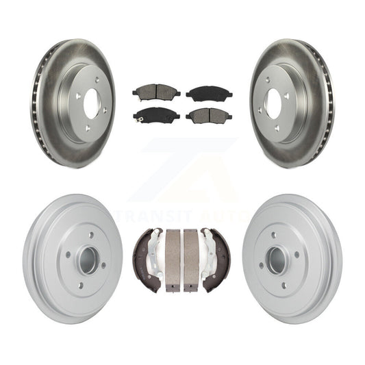 Coated Disc Rotors and Semi-Metallic Brake Pads Kit-KGS-102890 - Kit.bestparts.ca