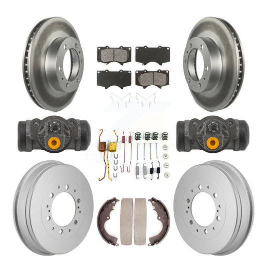 Coated Disc Rotors and Semi-Metallic Brake Pads Kit-KGS-102891 - Kit.bestparts.ca