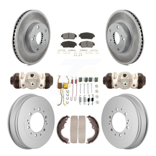 coated disc rotors and semi metallic brake pads-kgs-102892 - Kit.bestparts.ca