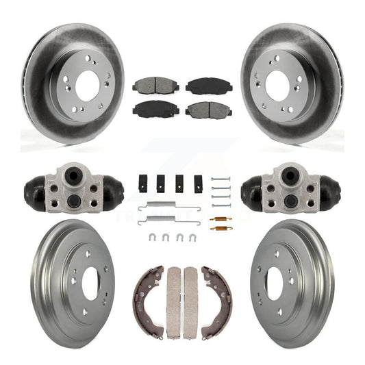 Coated Disc Rotors and Semi-Metallic Brake Pads Kit-KGS-102893 - Kit.bestparts.ca