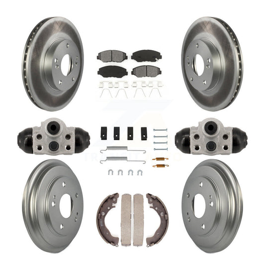 Coated Disc Rotors and Semi-Metallic Brake Pads Kit-KGS-102894 - Kit.bestparts.ca