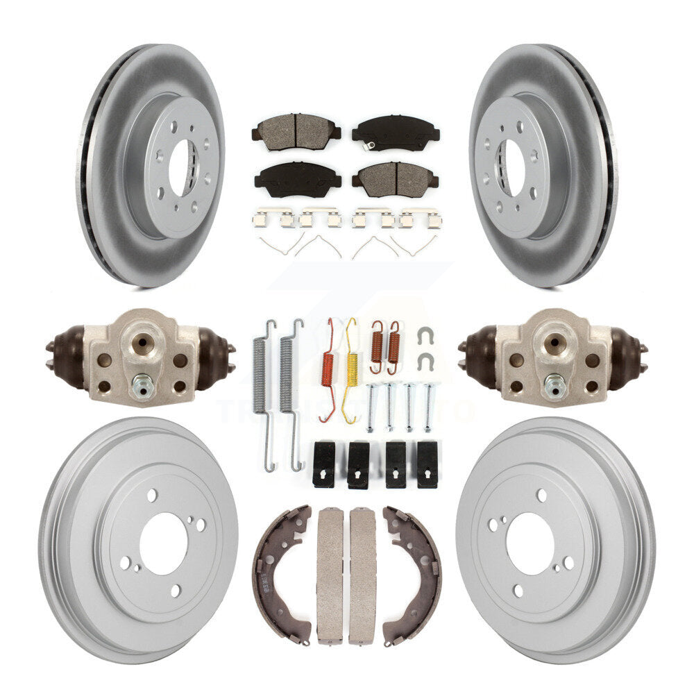 Coated Disc Rotors and Semi-Metallic Brake Pads Kit-KGS-102902 - Kit.bestparts.ca Kit.bestparts.ca