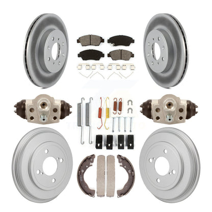Coated Disc Rotors and Semi-Metallic Brake Pads Kit-KGS-102902 - Kit.bestparts.ca