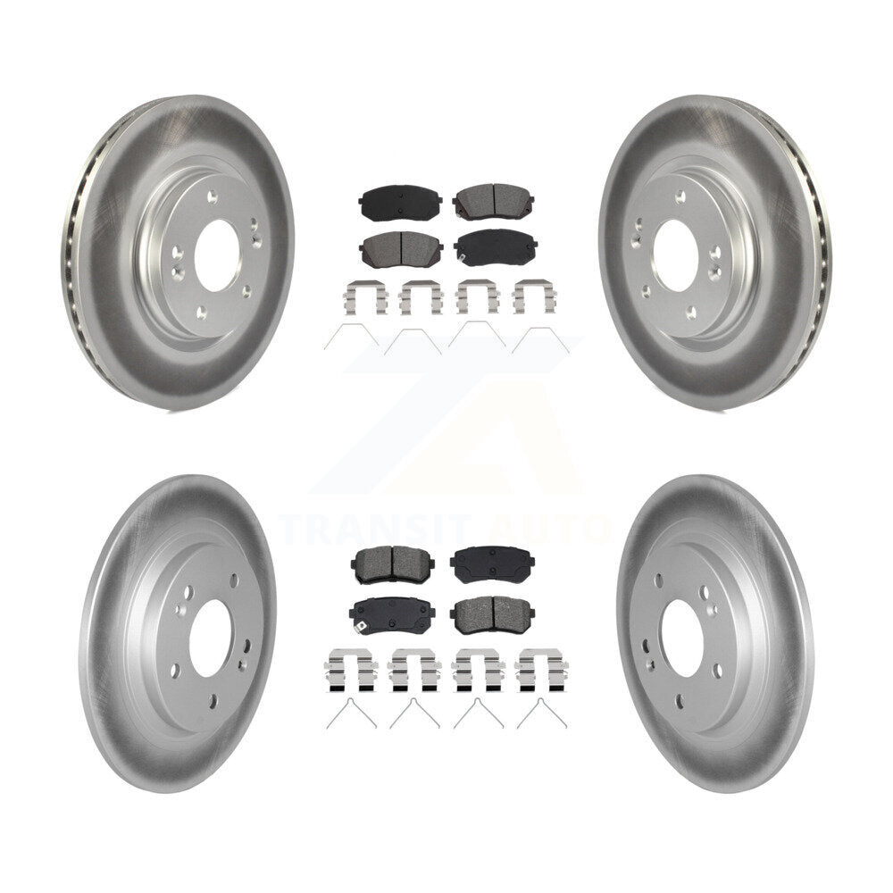 Coated Disc Rotors and Semi-Metallic Brake Pads Kit-KGS-102918 - Kit.bestparts.ca Kit.bestparts.ca