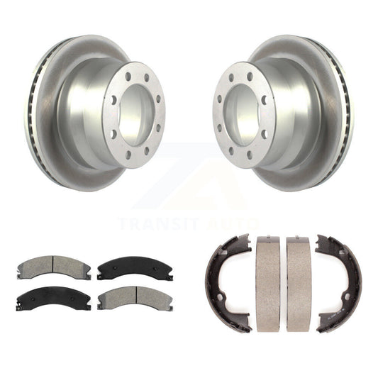 Coated Disc Rotors and Semi-Metallic Brake Pads Kit-KGS-102961 - Kit.bestparts.ca