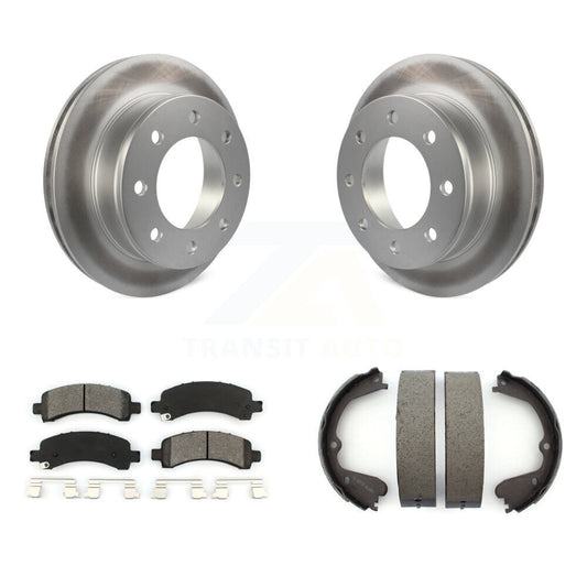 coated disc rotors and semi metallic brake pads-kgs-102962 - Kit.bestparts.ca
