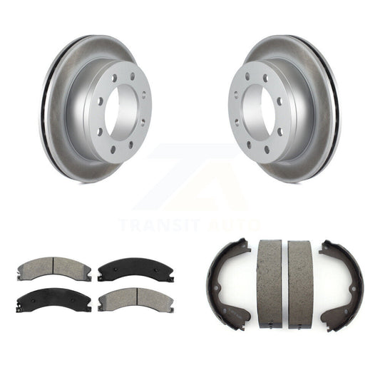 Coated Disc Rotors and Semi-Metallic Brake Pads Kit-KGS-102965 - Kit.bestparts.ca