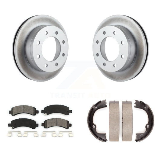 coated disc rotors and semi metallic brake pads-kgs-102966 - Kit.bestparts.ca