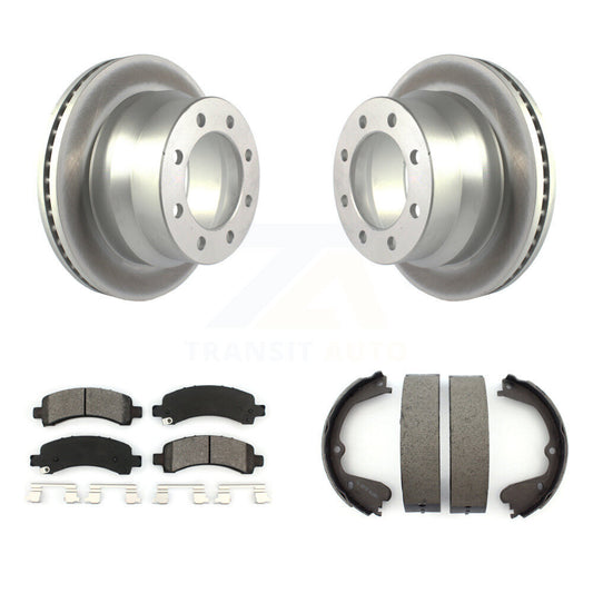 coated disc rotors and semi metallic brake pads-kgs-102967 - Kit.bestparts.ca