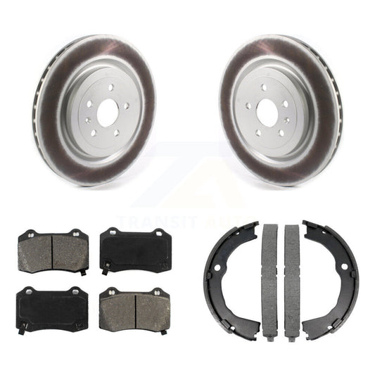 Coated Disc Rotors and Semi-Metallic Brake Pads Kit-KGS-102969 - Kit.bestparts.ca