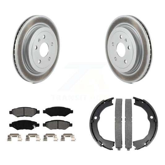 Coated Disc Rotors and Semi-Metallic Brake Pads Kit-KGS-102970 - Kit.bestparts.ca