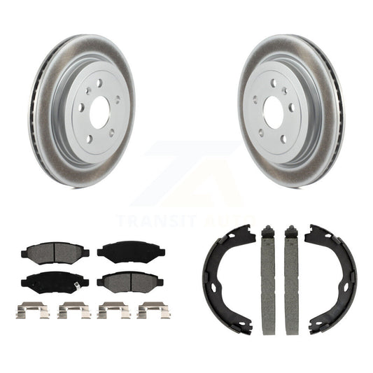 Coated Disc Rotors and Semi-Metallic Brake Pads Kit-KGS-102973 - Kit.bestparts.ca