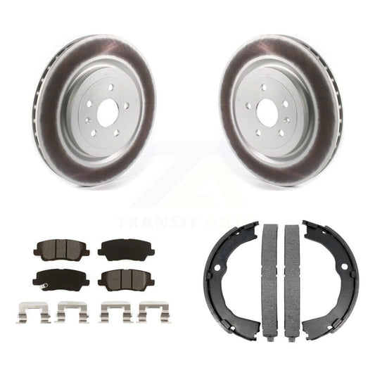 Coated Disc Rotors and Semi-Metallic Brake Pads Kit-KGS-102974 - Kit.bestparts.ca