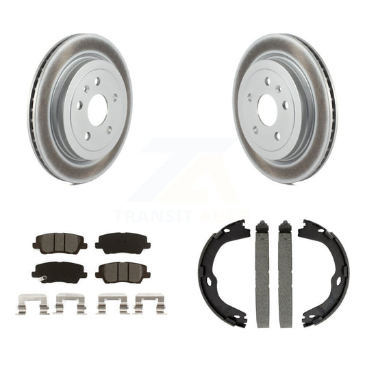 Coated Disc Rotors and Semi-Metallic Brake Pads Kit-KGS-102975 - Kit.bestparts.ca