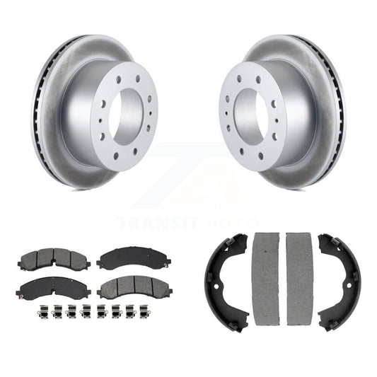 Coated Disc Rotors and Semi-Metallic Brake Pads Kit-KGS-102987 - Kit.bestparts.ca