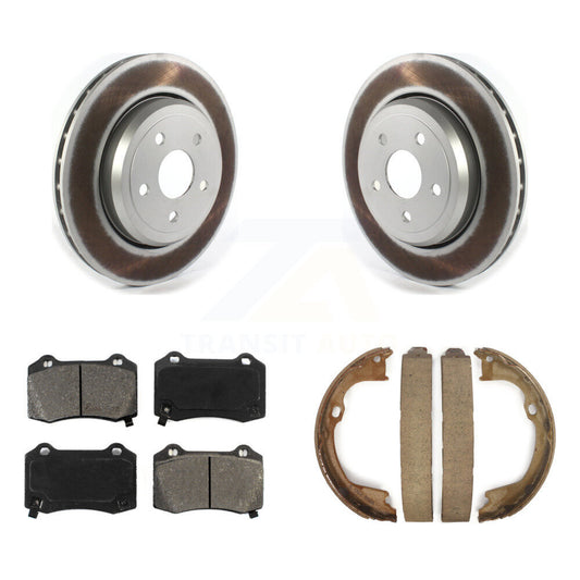 Coated Disc Rotors and Semi-Metallic Brake Pads Kit-KGS-102988 - Kit.bestparts.ca