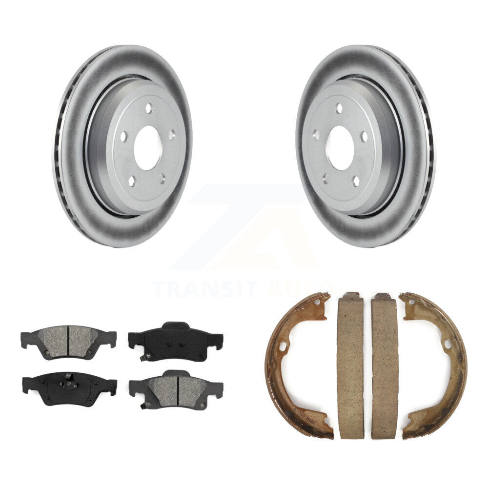 Coated Disc Rotors and Semi-Metallic Brake Pads Kit-KGS-102991 - Kit.bestparts.ca Kit.bestparts.ca