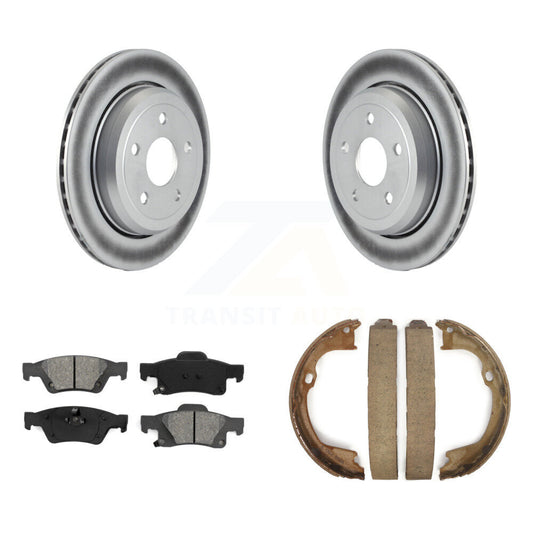 Coated Disc Rotors and Semi-Metallic Brake Pads Kit-KGS-102991 - Kit.bestparts.ca