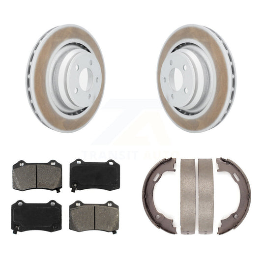 Coated Disc Rotors and Semi-Metallic Brake Pads Kit-KGS-103009 - Kit.bestparts.ca