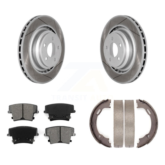 Coated Slotted Disc Rotors and Semi-Metallic Brake Pads Kit-KGS-103011 - Kit.bestparts.ca