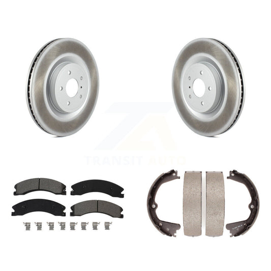 Coated Disc Rotors and Semi-Metallic Brake Pads Kit-KGS-103013 - Kit.bestparts.ca
