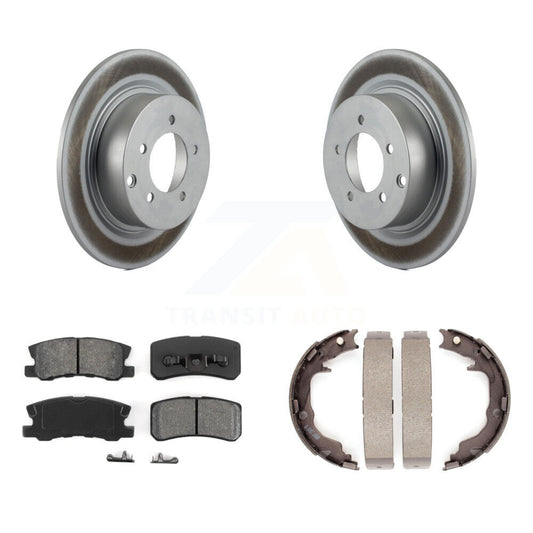Coated Disc Rotors and Semi-Metallic Brake Pads Kit-KGS-103015 - Kit.bestparts.ca