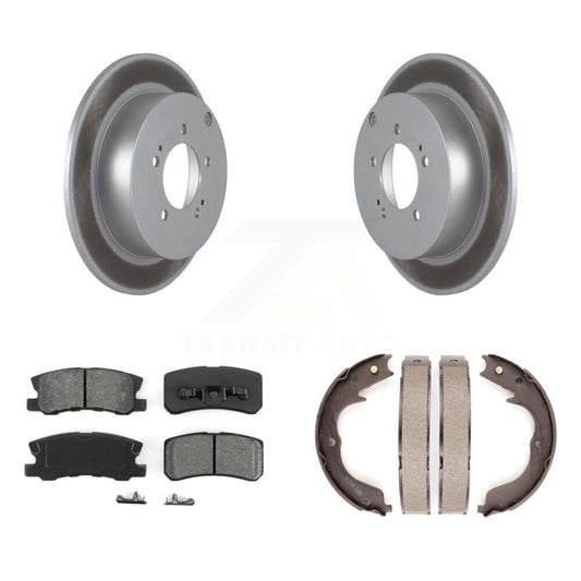 Coated Disc Rotors and Semi-Metallic Brake Pads Kit-KGS-103017 - Kit.bestparts.ca