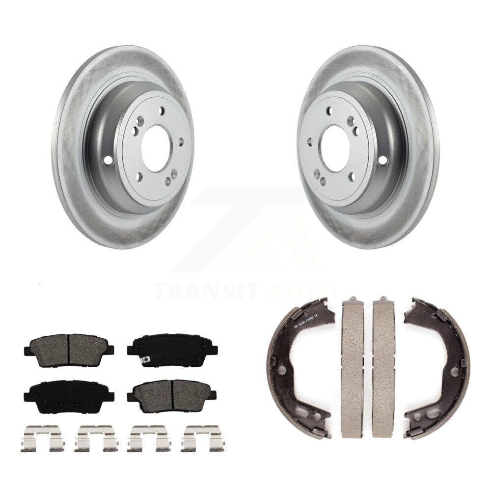 coated disc rotors and semi metallic brake pads-kgs-103018 - Kit.bestparts.ca