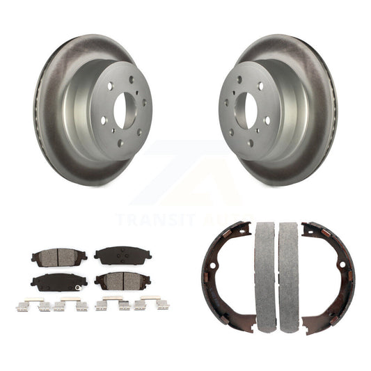 Coated Disc Rotors and Semi-Metallic Brake Pads Kit-KGS-103022 - Kit.bestparts.ca