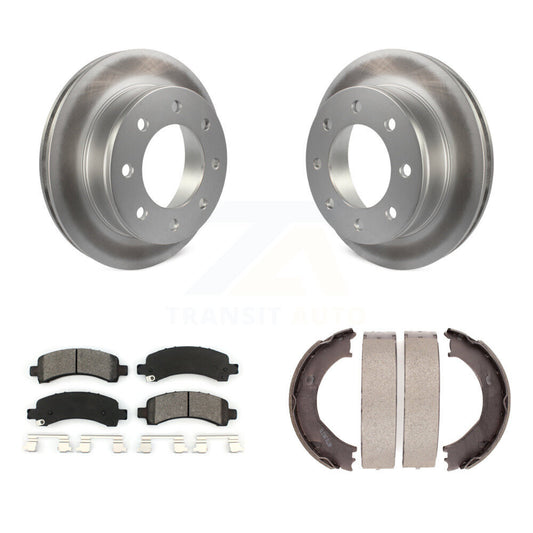 coated disc rotors and semi metallic brake pads-kgs-103024 - Kit.bestparts.ca