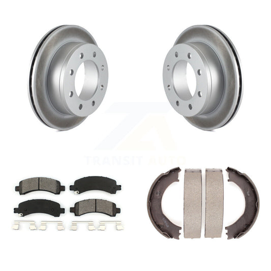 coated disc rotors and semi metallic brake pads-kgs-103025 - Kit.bestparts.ca