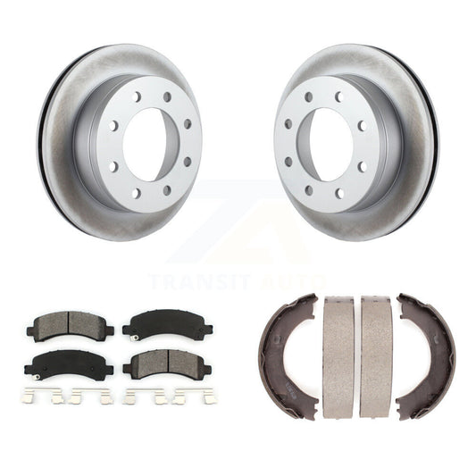 coated disc rotors and semi metallic brake pads-kgs-103027 - Kit.bestparts.ca